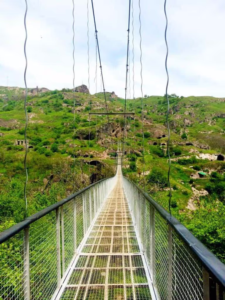 Yerevan Private Tour - Khndzoresk Hanging Bridge