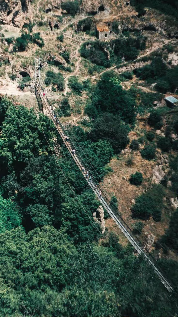 Yerevan Private Tour - Khndzoresk  Hanging Bridge