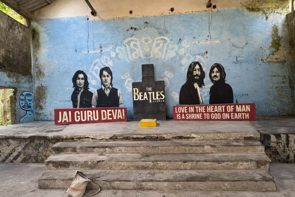 Rishikesh Private Tour - Yoga and Lecture Hall inside Beatles Ashram