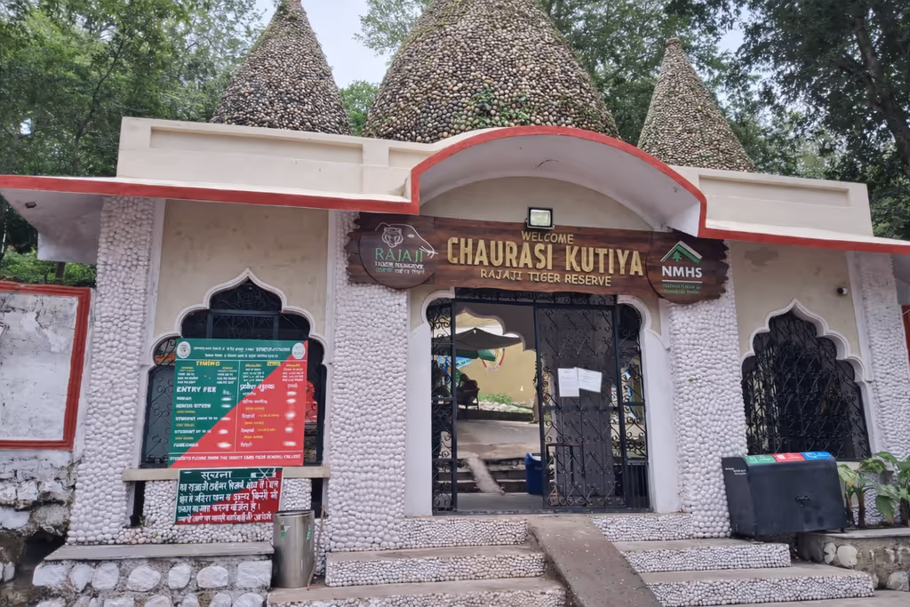 Rishikesh Private Tour - Entrance to Chaurasi Kutiya, Rajaji Reserve