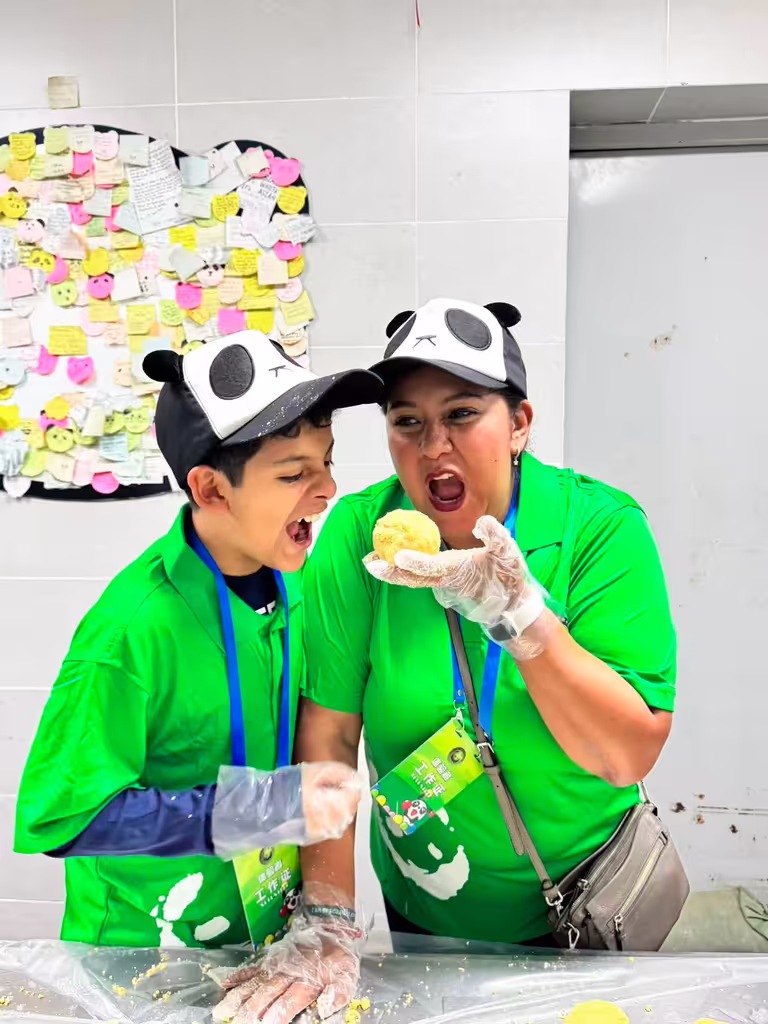 Chengdu Private Tour - Making panda cakes