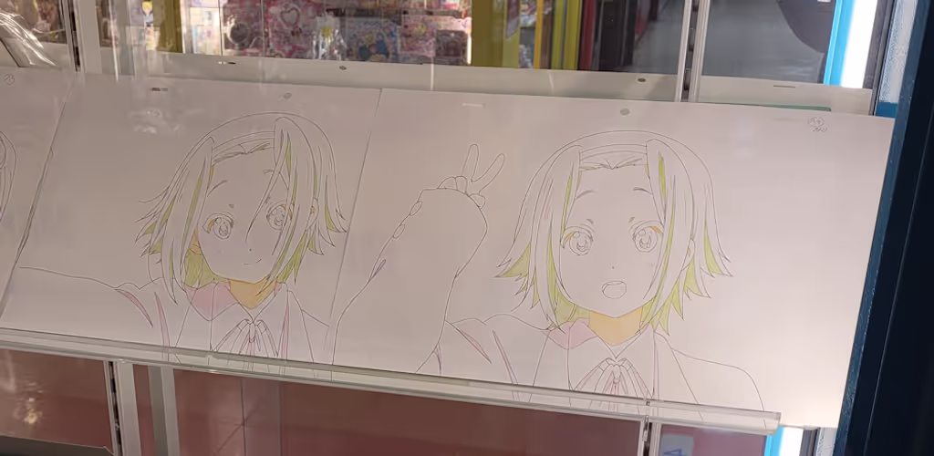 Tokyo Private Tour - Anime & Manga sketches on sale