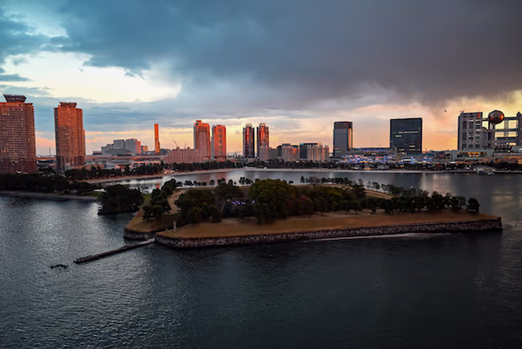 Kanagawa Private Tour - Daiba Park (Site of the Third Battery)
