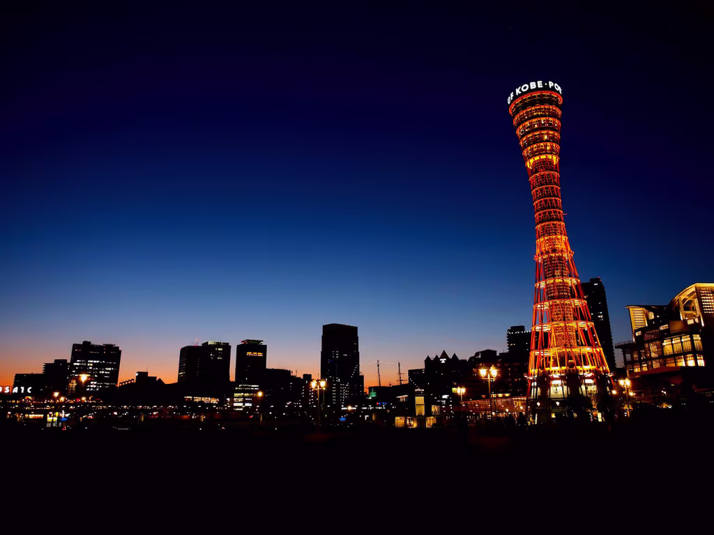Kobe Private Tour - Meriken Park and Kobe Tour at Night.