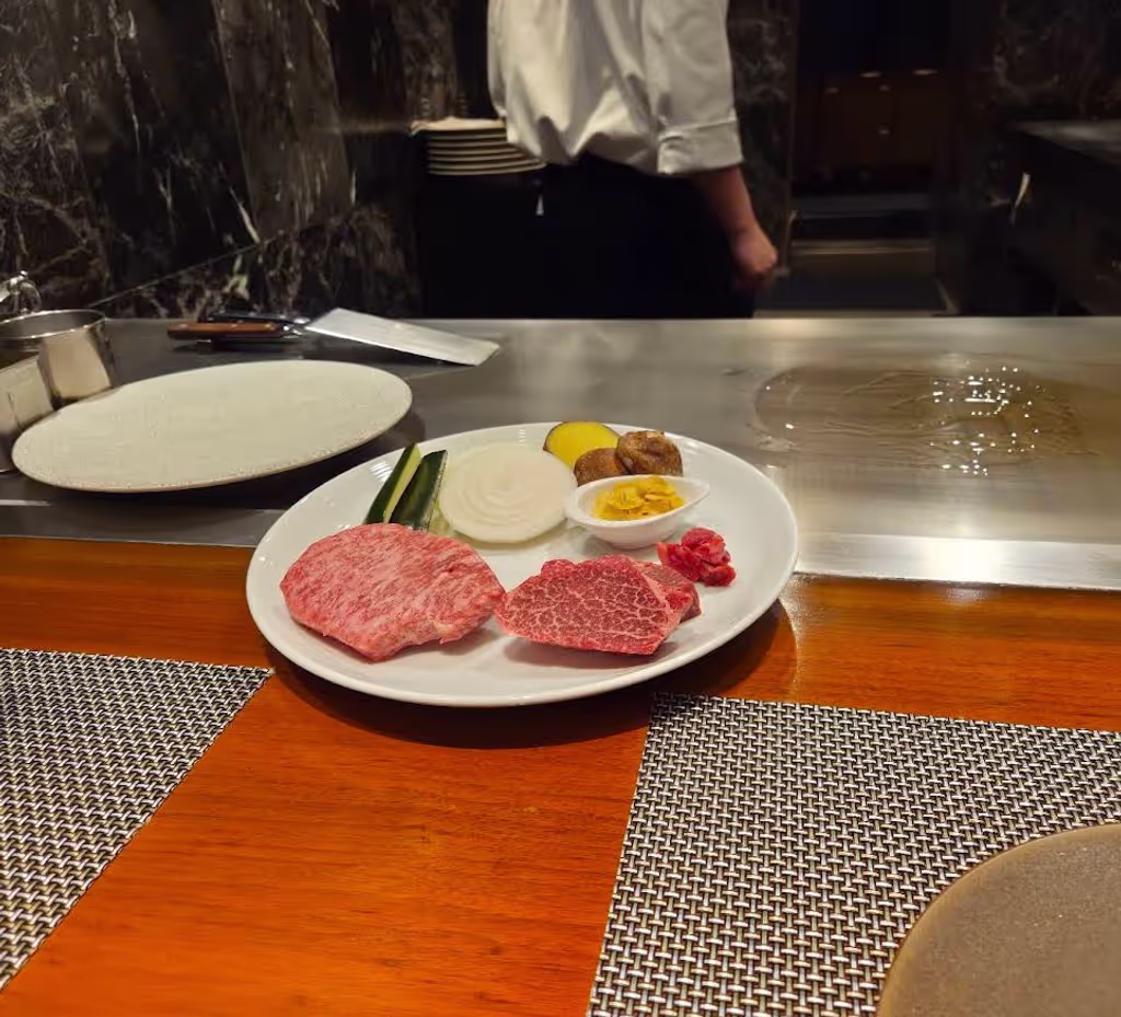 Kobe Private Tour - Indulging in authentic Kobe beef.