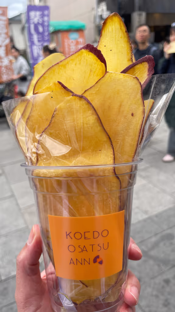 Saitama Private Tour - Japanese Sweet Potato Chips