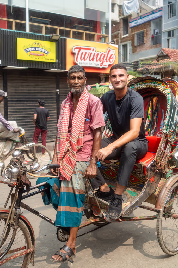 Dhaka Private Tour - Rickwsha ride in old dhaka