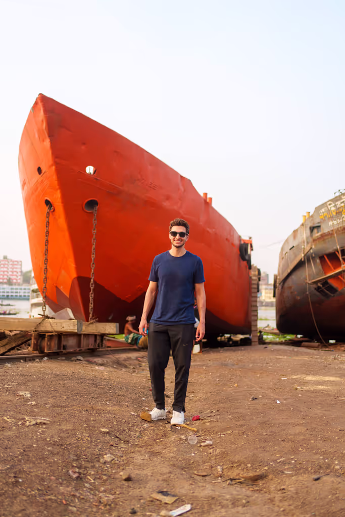 Dhaka Private Tour - Dhaka Ship Breaking Yard