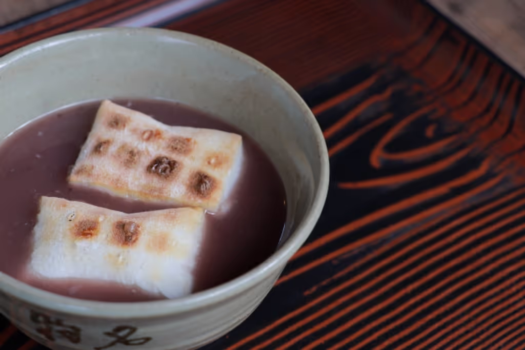Mie Private Tour - Zenzai (Sweet Red Bean Soup with Mochi)