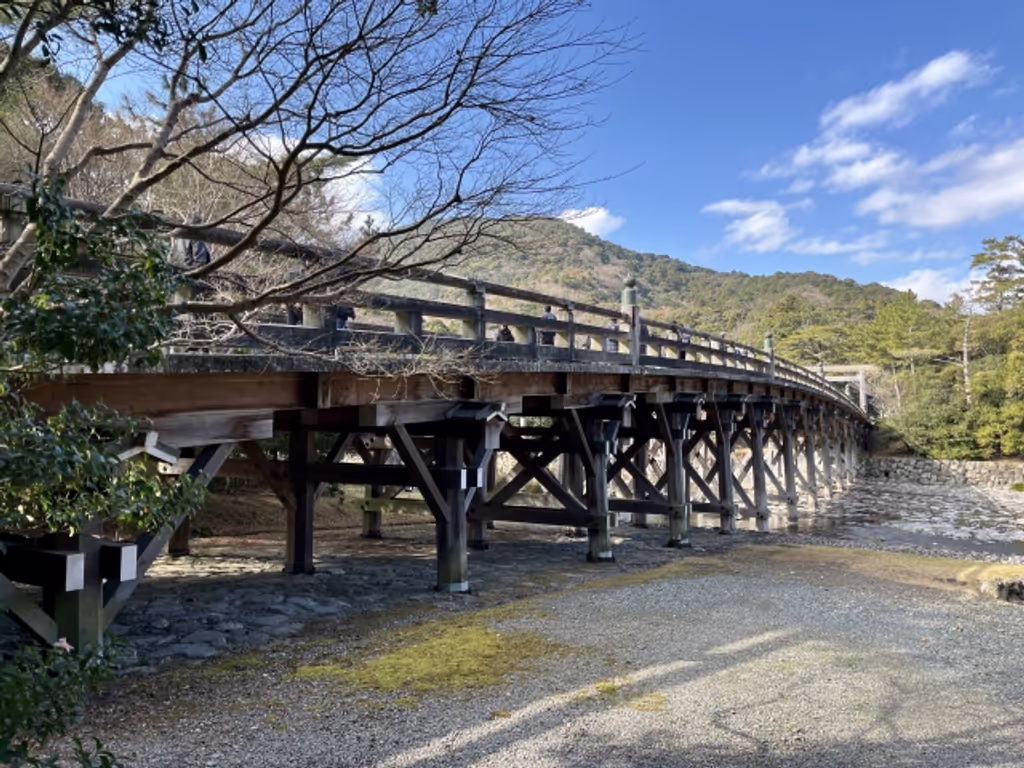 Mie Private Tour - Uji Bridge at Ise Grand Shrine (Naiku)