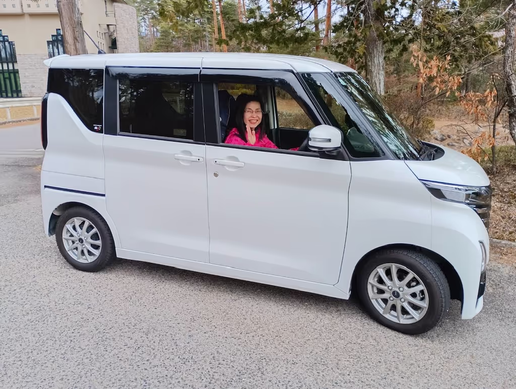 Nagano Private Tour - My little "kei" car (Currently)