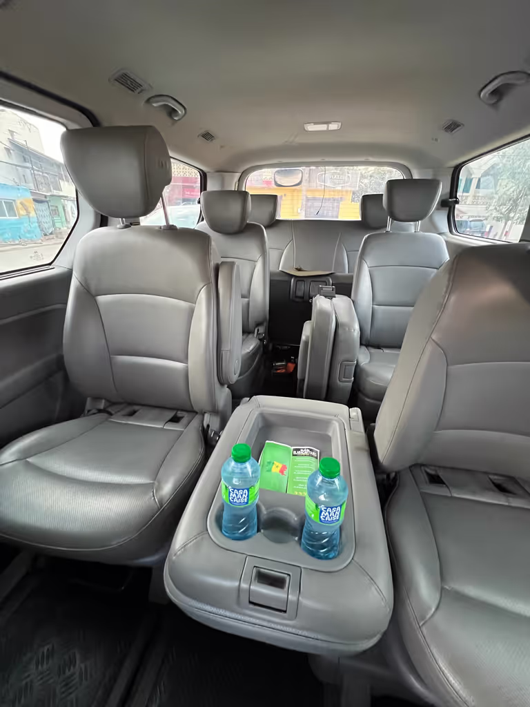 Dakar Private Tour - Comfortable interior with seating and complimentar