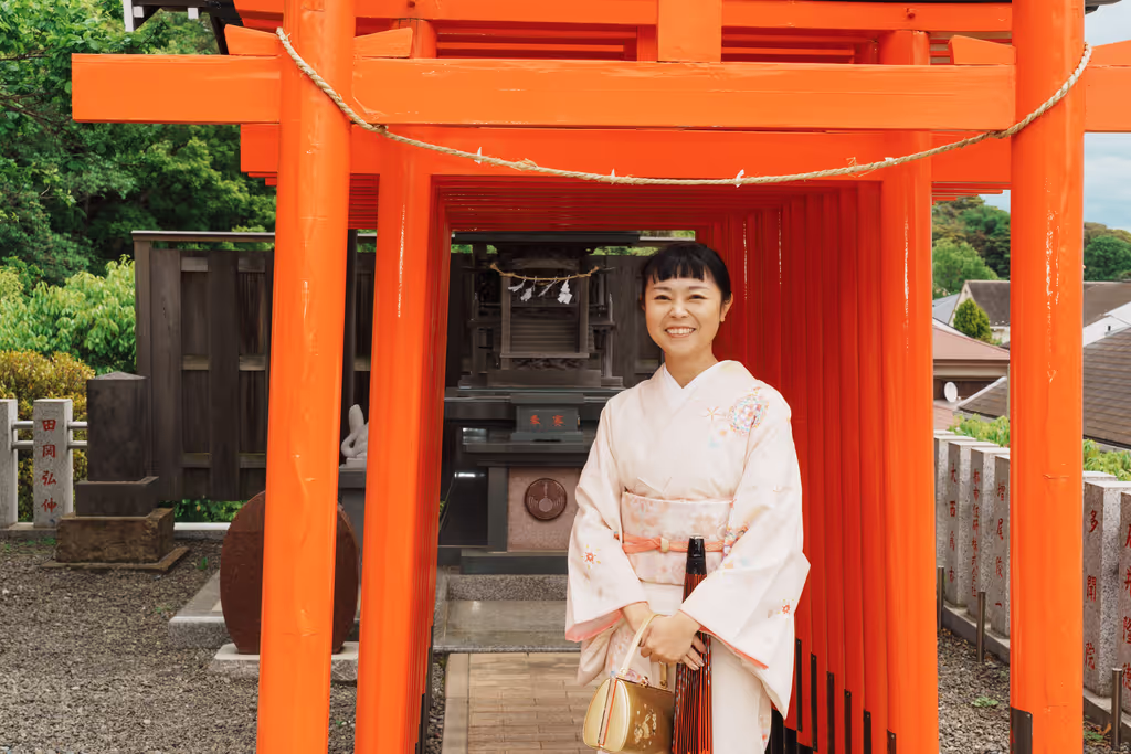 Kamakura Private Tour - Portrait with Kimono