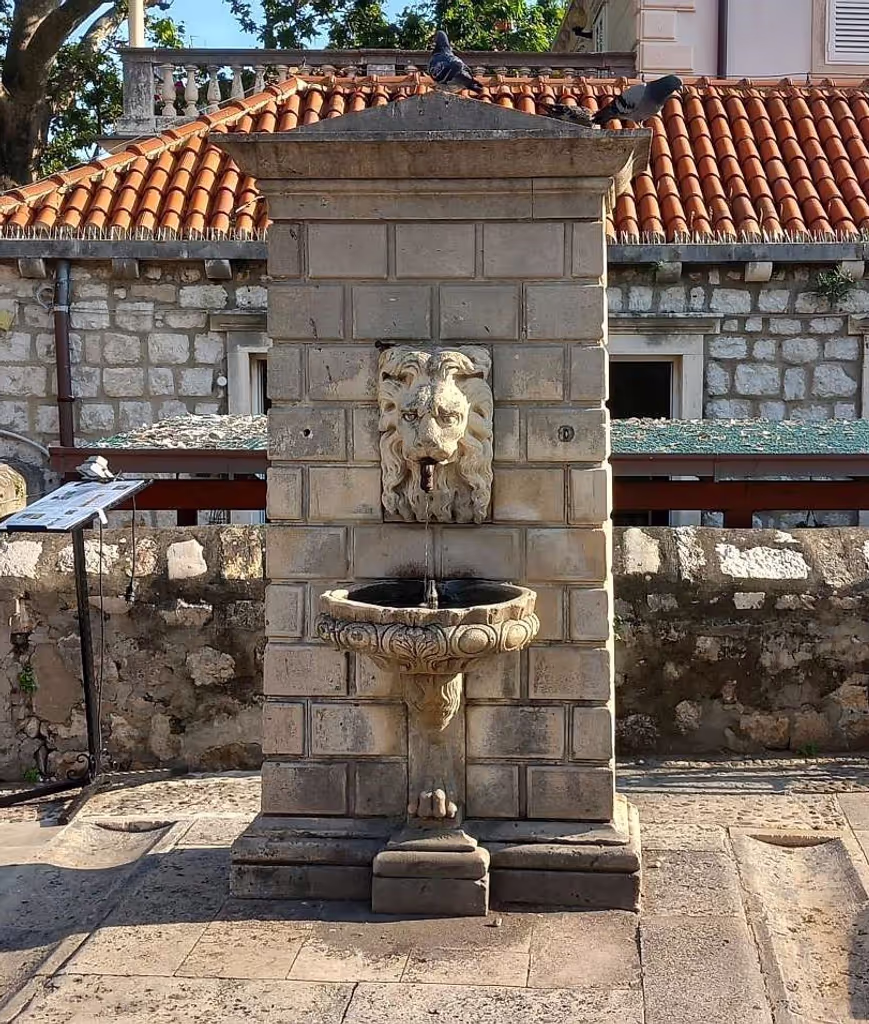 Dubrovnik Private Tour - Jewish fountain at Pile Square