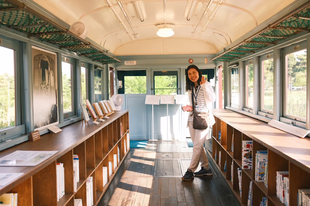 Nagano Private Tour - Train Classroom in Totto-chan Plaza, Chihiro Park