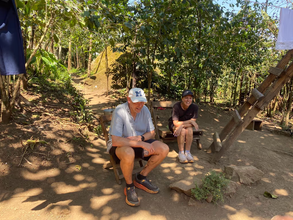 Mbale Private Tour - Resting during a tour to Sip falls