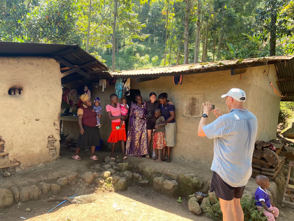 Mbale Private Tour - Visitor with local people