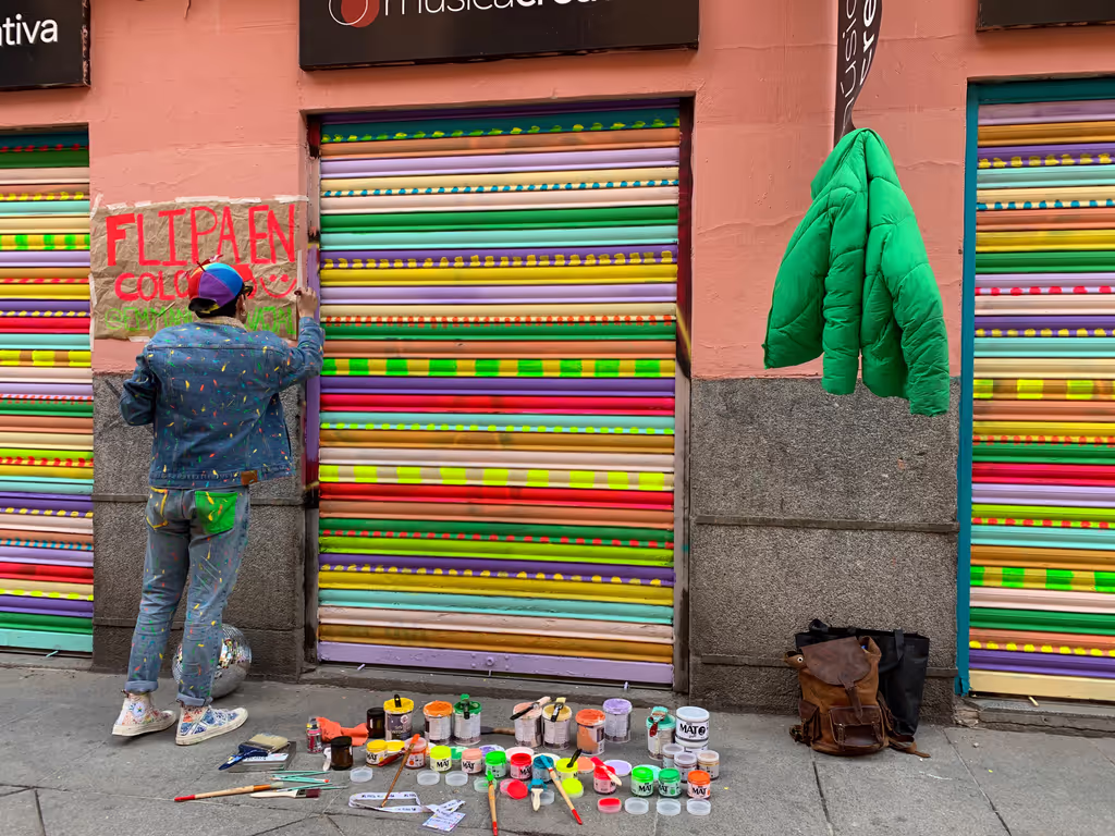 Madrid Private Tour - Ever-changing street art