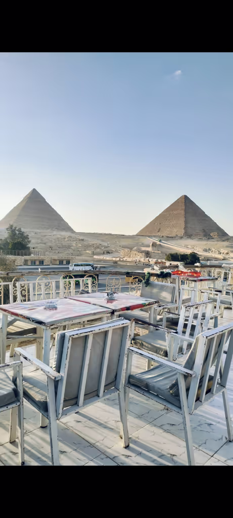 Giza Private Tour - The view from the restaurant