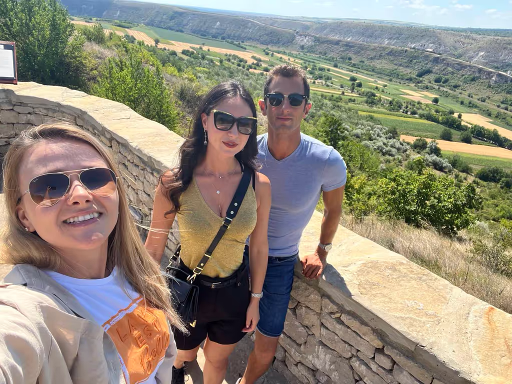 Orhei Private Tour - View point in Old Orhei region