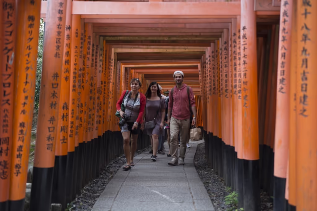 Kyoto Private Tour - Fushimi Inari shrine torii gates
