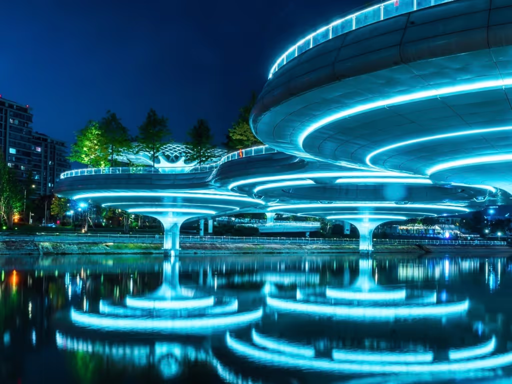 Chengdu Private Tour - NINE LEAF LOTUS | Cyberpunk Neon Reflection