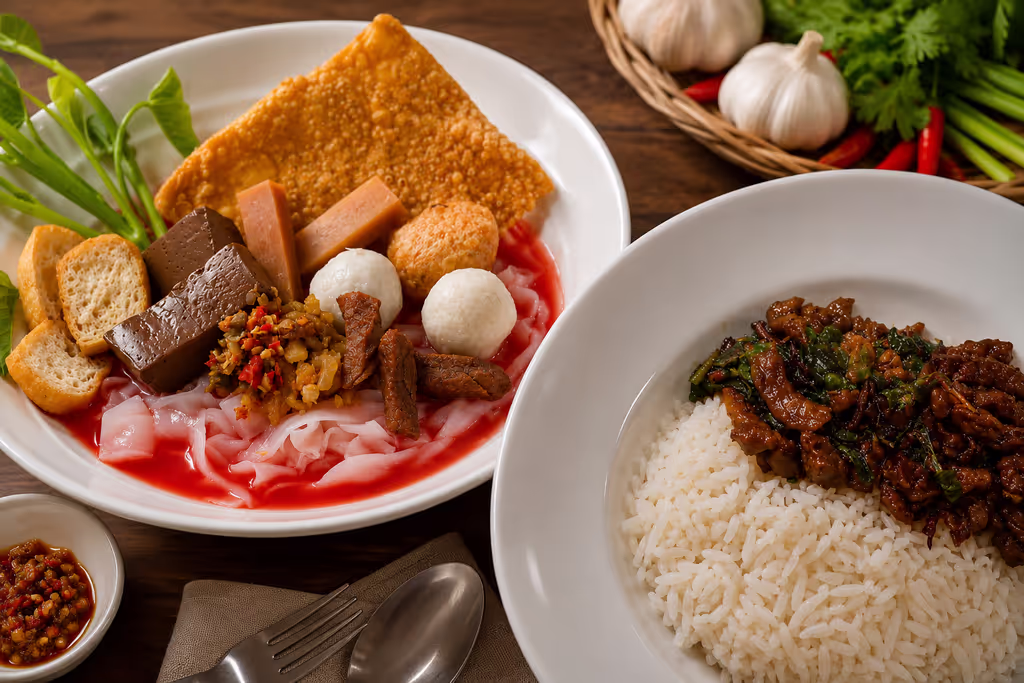 Bangkok Private Tour - Michelin Thailand's beloved pink noodle soup