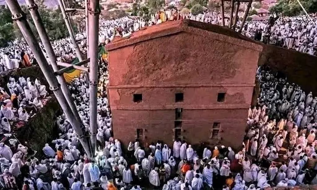 Amhara Private Tour - st. mary church of lalibela