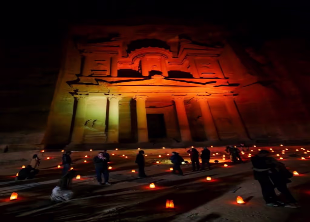 Amman Private Tour - Petra by night