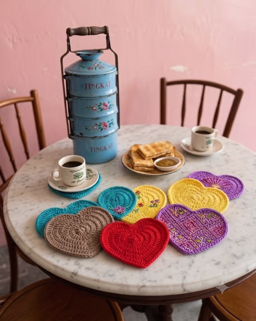 Singapore Private Tour - The Pink House Tea Table