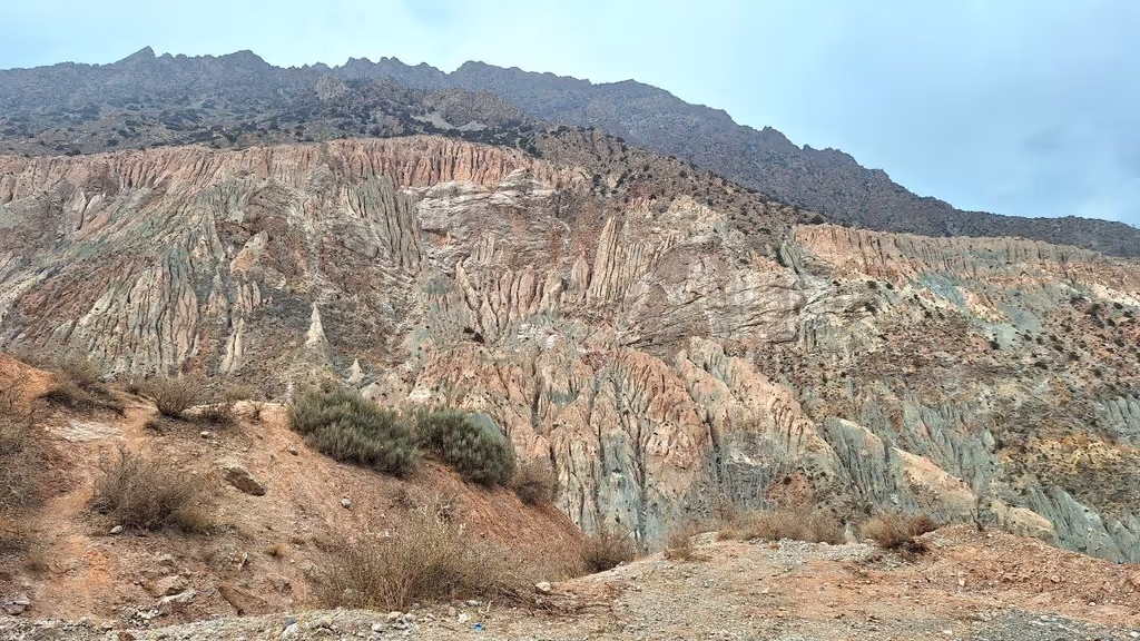 Sughd Private Tour - Part of the Fan mountain on the way to Iskandrkul
