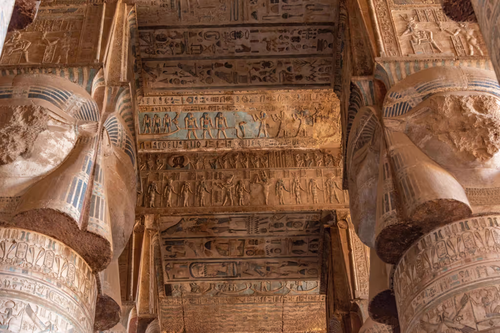 Luxor Private Tour - inside the temple