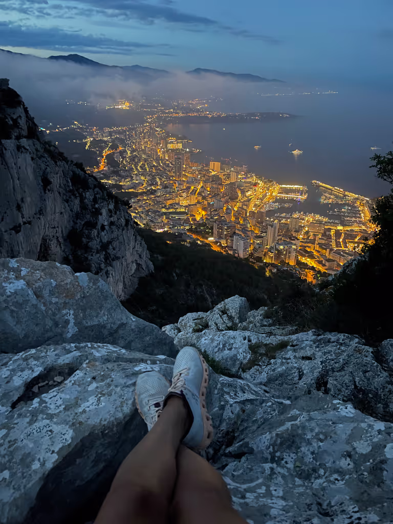 Monaco Private Tour - Port Hercules after dark-superyachts meet lights