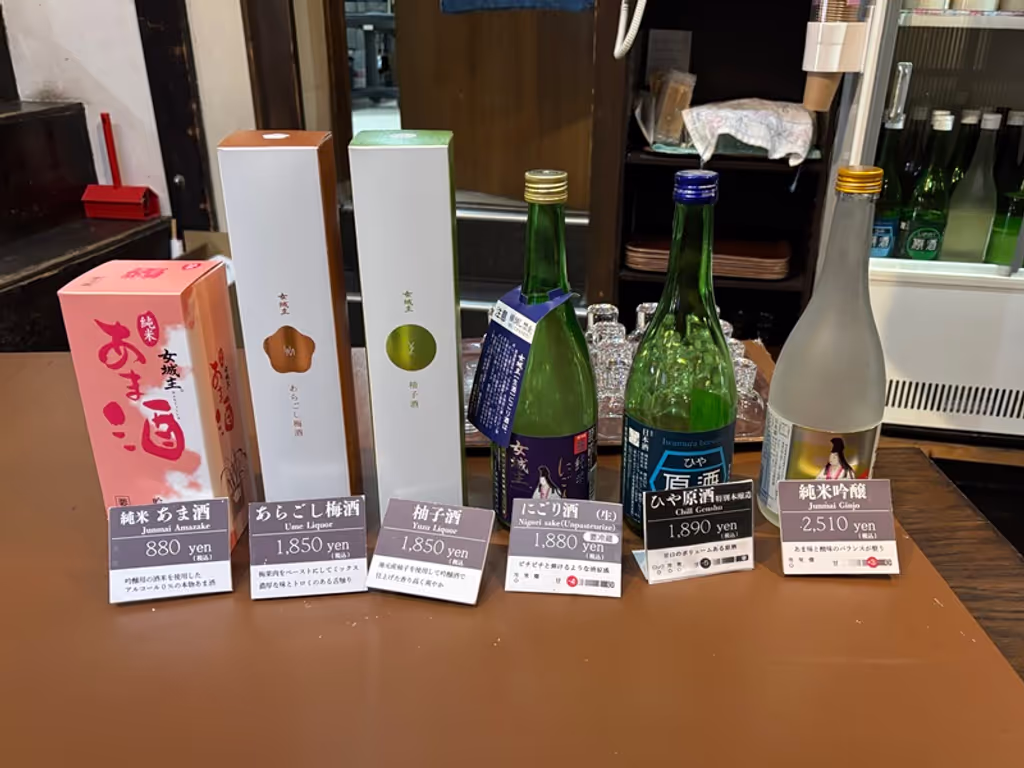 Gifu Private Tour - Sake created from fountain water of Iwamura