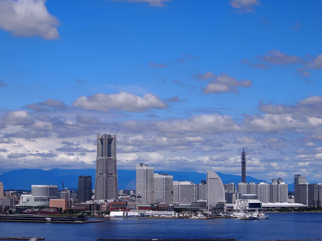 Yokohama Private Tour - Distant view of Minato Mirai