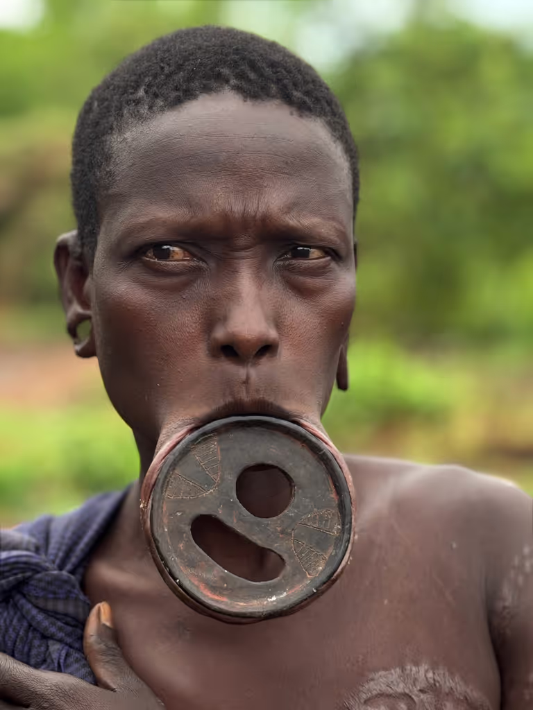 Jinka Private Tour - Mursi tribe women