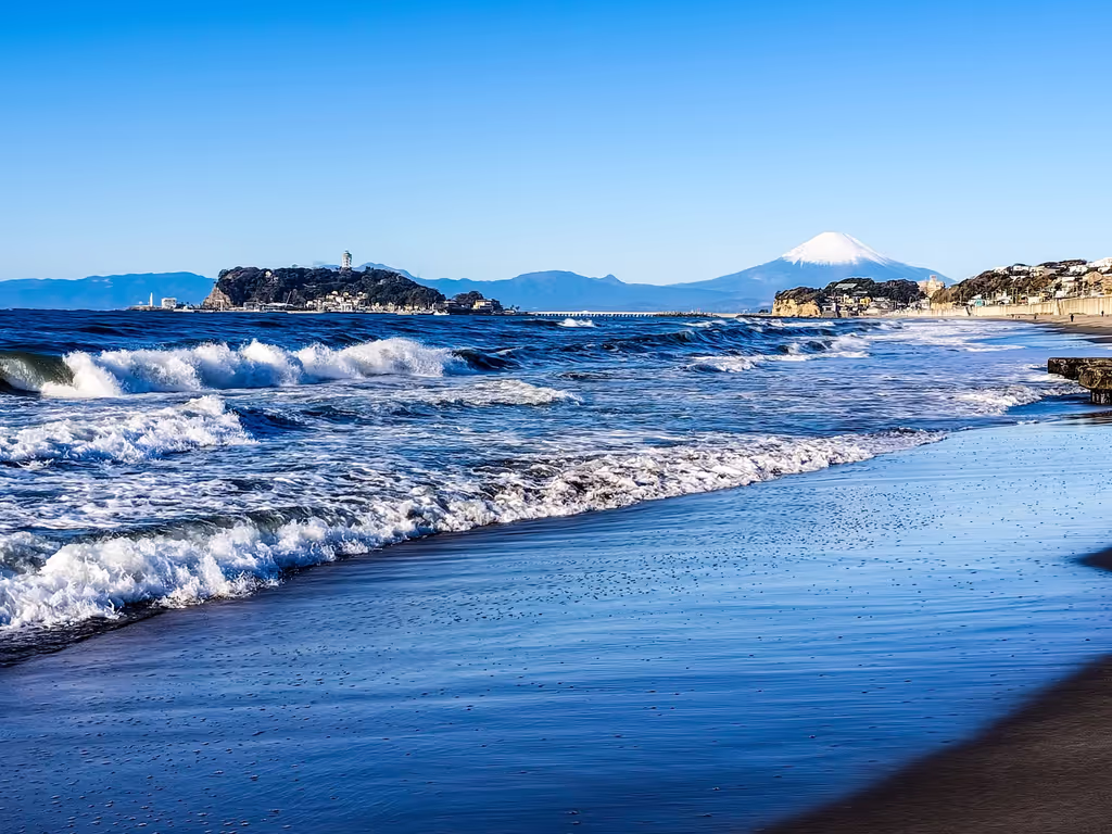 Kamakura Private Tour - Île d'Énoshima et mont Fuji