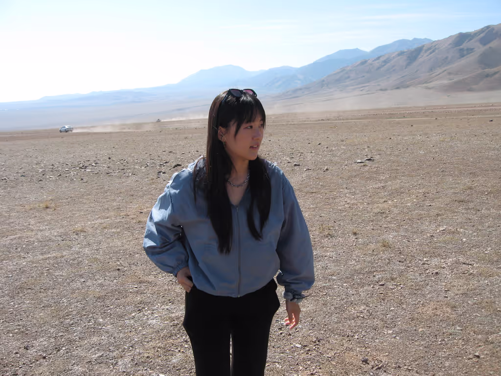 Seoul Private Tour - me in mongolia
