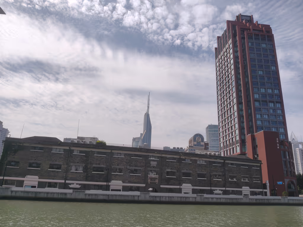 Shanghai Private Tour - Historical building alongside Suzhou Creek