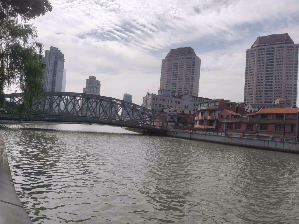 Shanghai Private Tour - Riverside View of Suzhou Creek