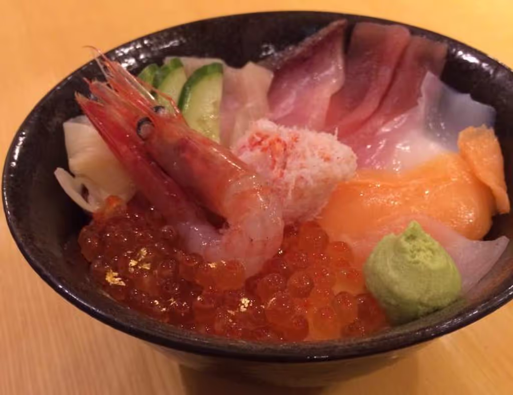 Kanazawa Private Tour - Kaisen-don (Bowl dish with assorted seafood and rice)