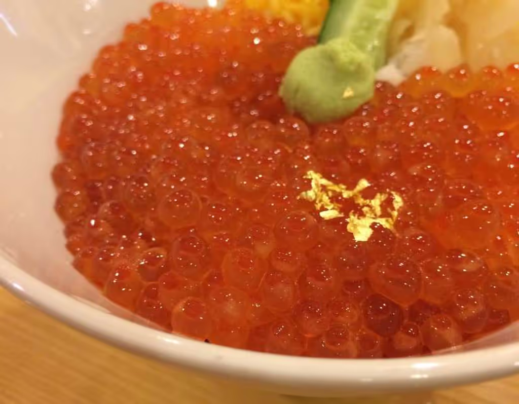 Kanazawa Private Tour - Ikura-don (Bowl dish with salmon roe and rice)