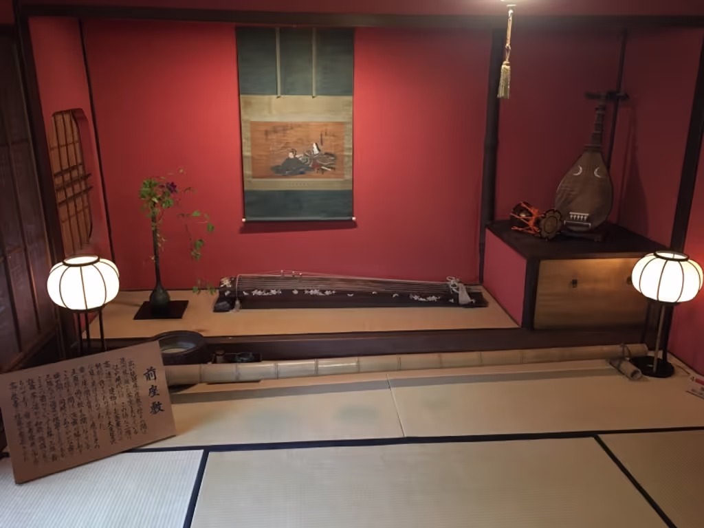 Kanazawa Private Tour - Traditional Japanese room in Shima Geisha House.