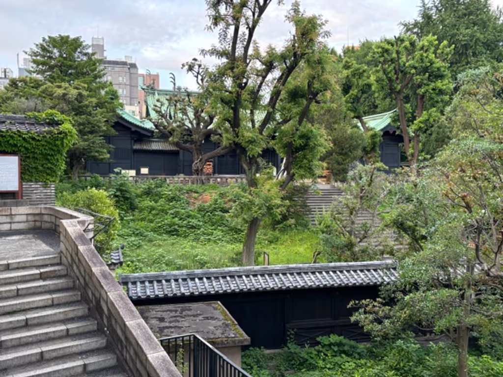 Tokyo Private Tour - Yushima Seido  lush green