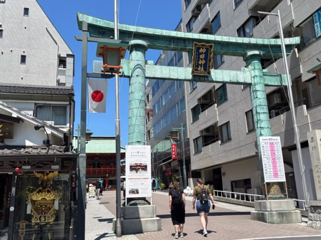 Tokyo Private Tour - Kanda Myojin Torii Gate