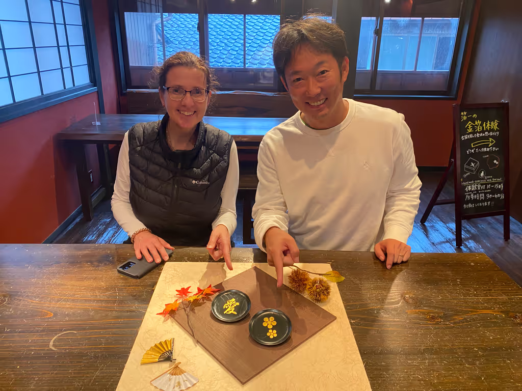 Toyama Private Tour - Gold leaf workshop