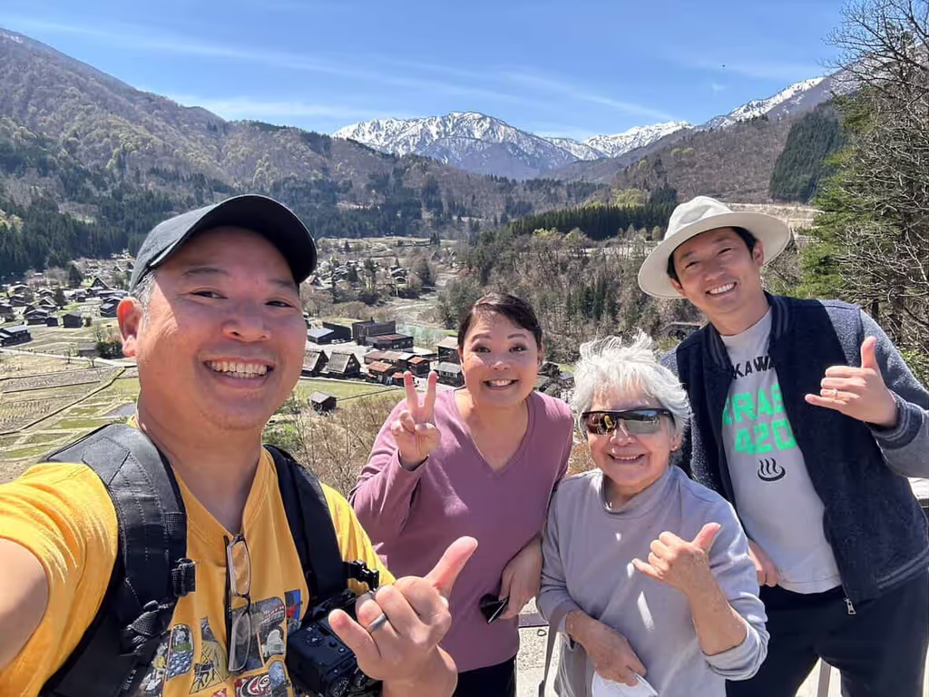 Toyama Private Tour - Guest from Hawaii