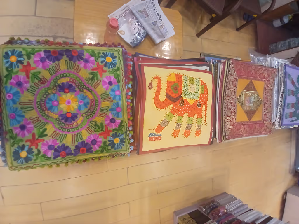 Jaipur Private Tour - handmade block printing with local artisans.