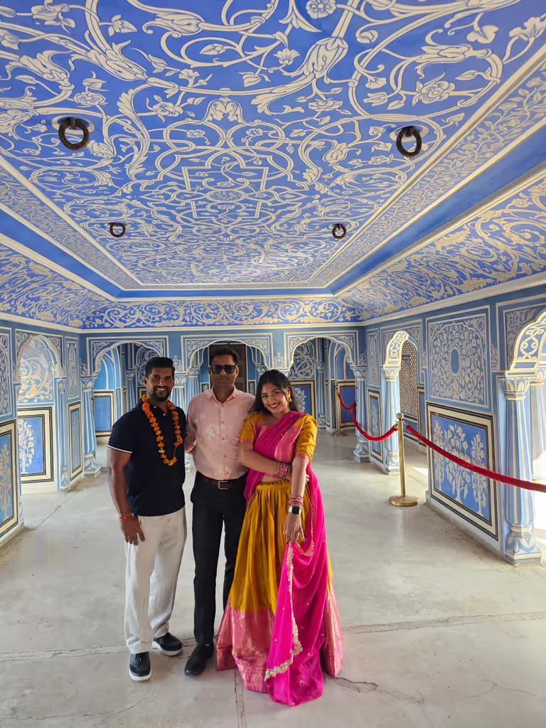 Jaipur Private Tour - City Palace (Blue Room) – Exploring