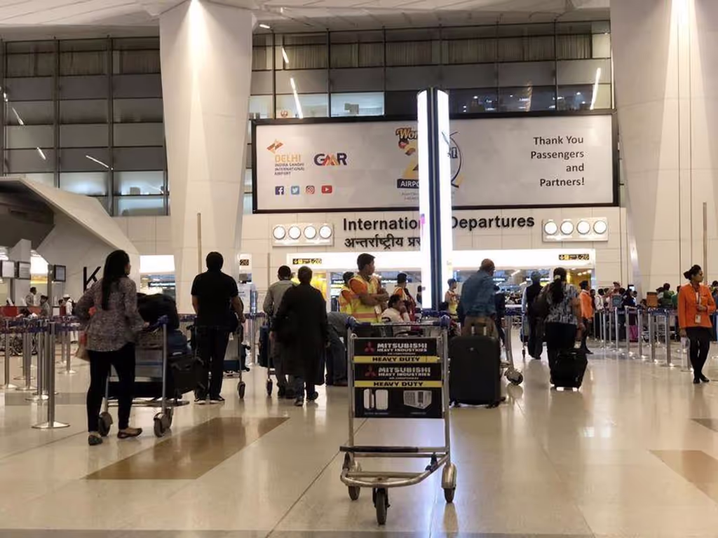 Khajuraho Private Tour - Departure gate Delhi Airport